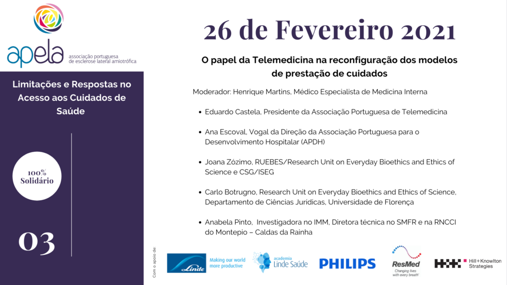 O papel da Telemedicina na reconfiguração dos modelos de prestação de cuidados